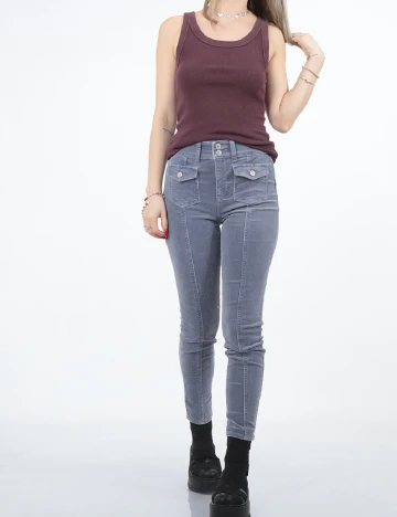 Pantaloni American Eagle, mov