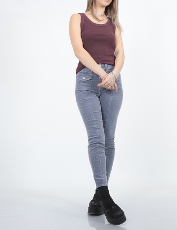Pantaloni American Eagle, mov
