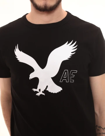 Tricou American Eagle, negru