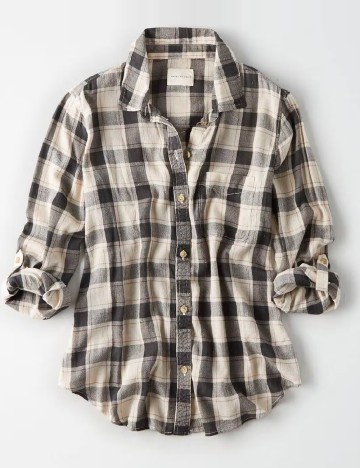 Camasa American Eagle, gri