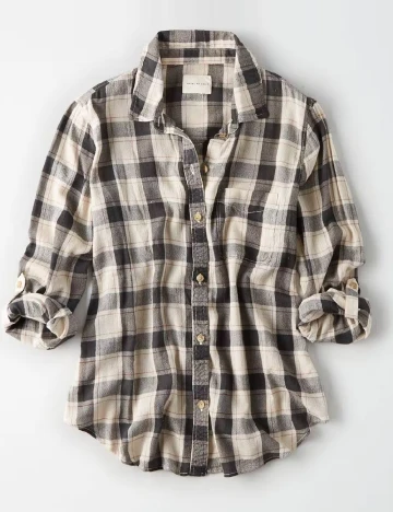 Camasa American Eagle, gri