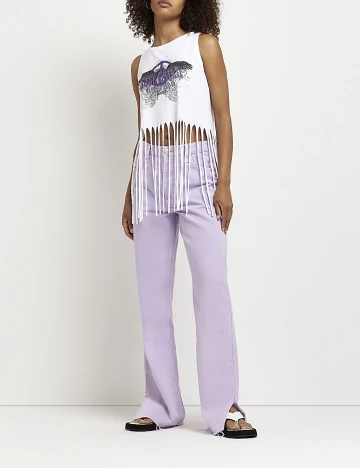 Top River Island, alb Alb