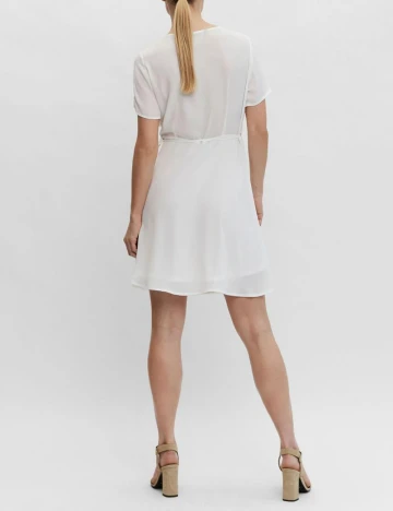 Rochie scurta Vero Moda, alb