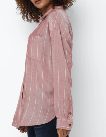 Camasa American Eagle, roz pudra