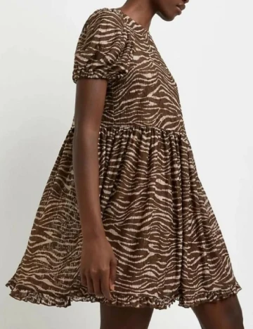 Rochie scurta River Island, maro Maro