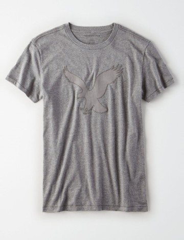 
						Tricou American Eagle, gri