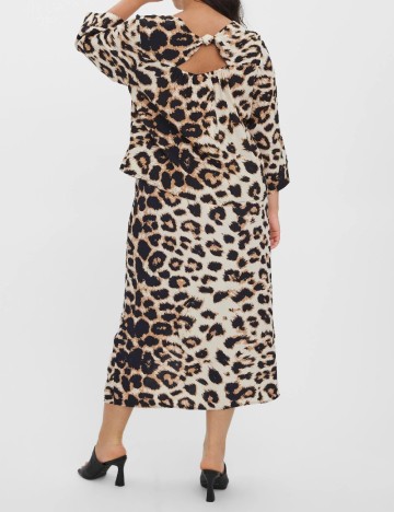 Bluza Vero Moda Curve, animal print
