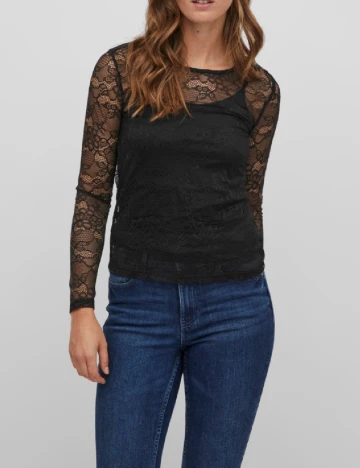 Bluza Vila, negru