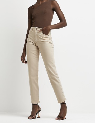 
						Blugi River Island, crem