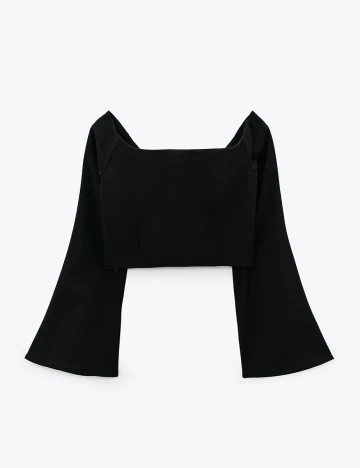 Top Zara, negru, M Negru