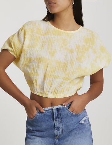 
						Bluza River Island, galben