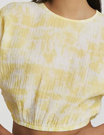 Bluza River Island, galben Galben