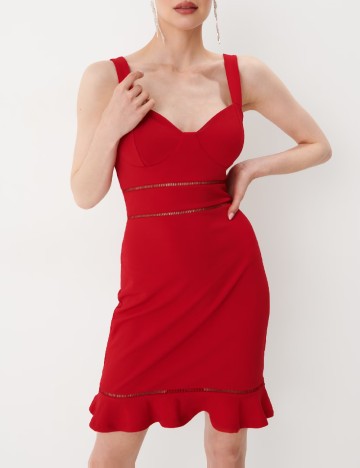 Rochie scurta Mohito, rosu
