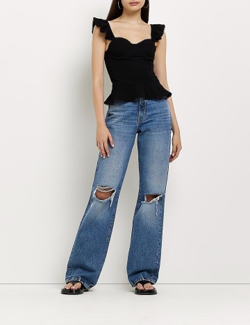 
						Maiou River Island, negru