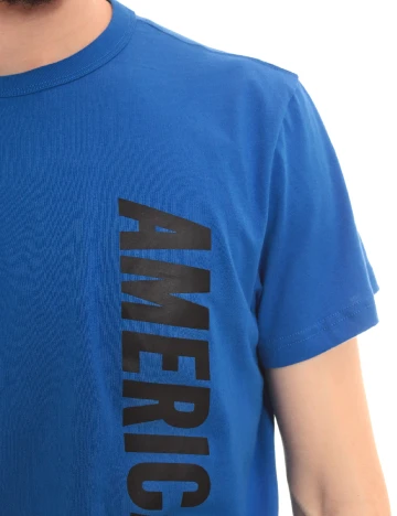 Tricou American Eagle, albastru Albastru