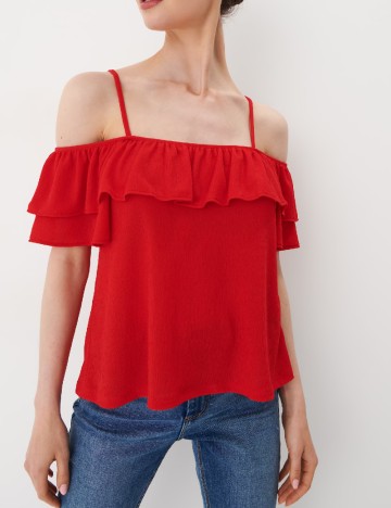Bluza Mohito, rosu