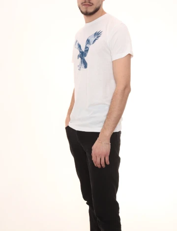 Tricou American Eagle, alb