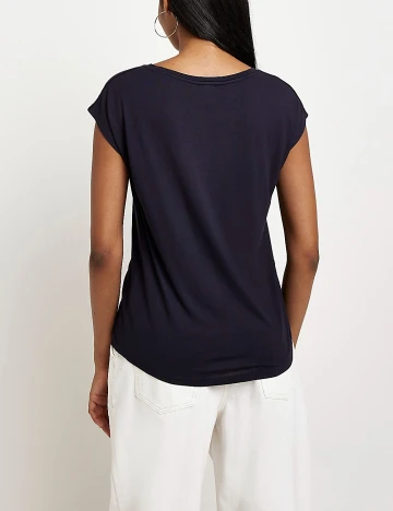 Tricou River Island, bleumarin