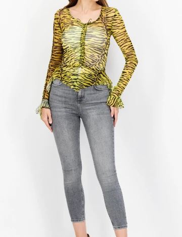 Bluza River Island, galben/negru
