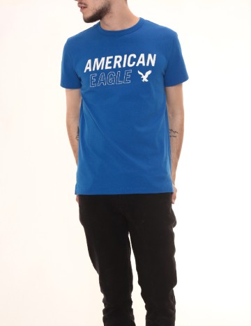 
						Tricou American Eagle, albastru