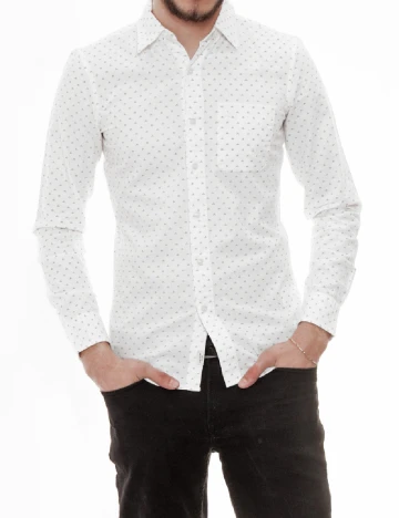 Camasa American Eagle, alb Alb