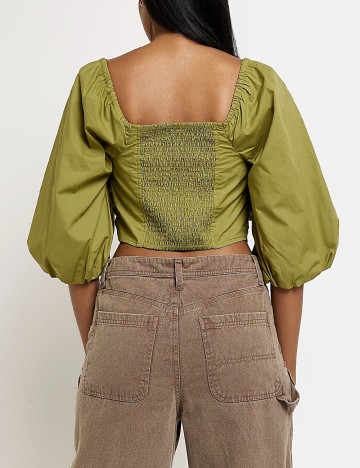 Top River Island, verde