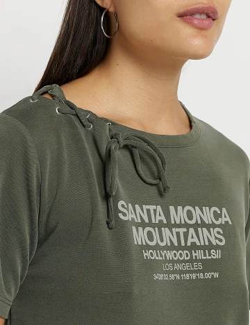 Tricou River Island, verde