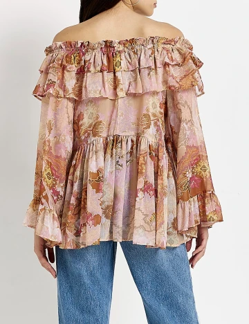 Bluza River Island, crem