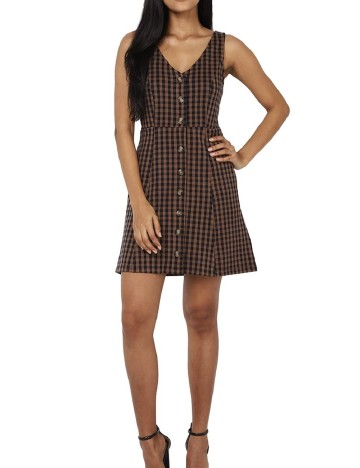 Rochie scurta American Eagle, maro