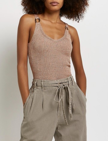 
						Maiou River Island, roz pudra