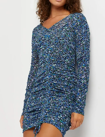 Rochie scurta River Island, albastru Albastru