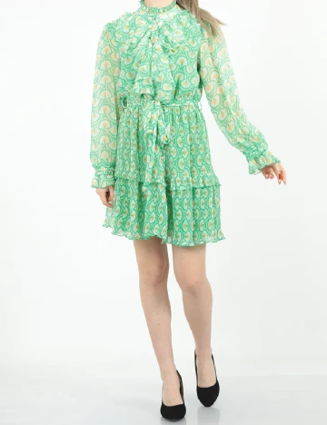 Rochie scurta River Island, verde