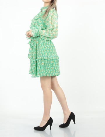 Rochie scurta River Island, verde