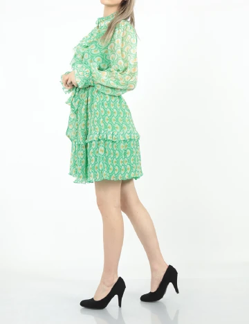 Rochie scurta River Island, verde