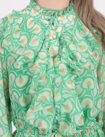 Rochie scurta River Island, verde