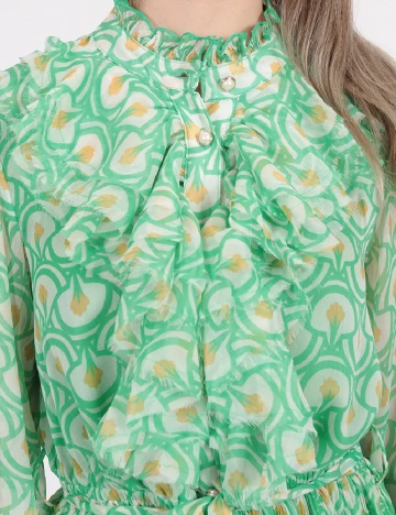 Rochie scurta River Island, verde