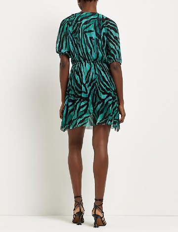 Rochie scurta River Island, verde