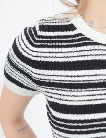Bluza American Eagle, alb/negru Alb