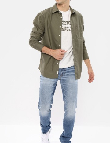 Camasa American Eagle, verde