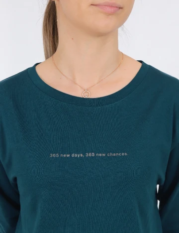 Bluza s.Oliver, turcoaz Albastru