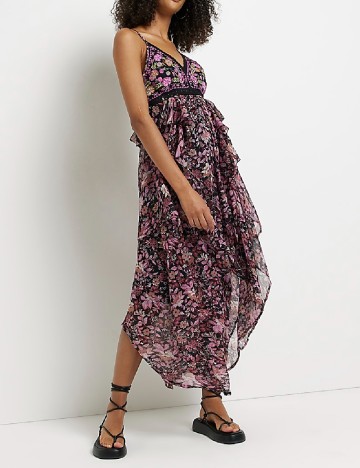Rochie medie River Island, imprimeu floral