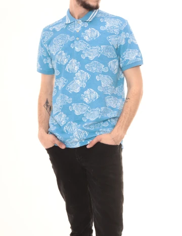 Tricou American Eagle, bleu