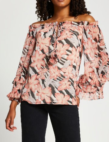 
						Bluza River Island, floral