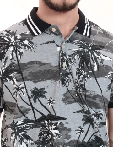 Tricou American Eagle, gri Gri
