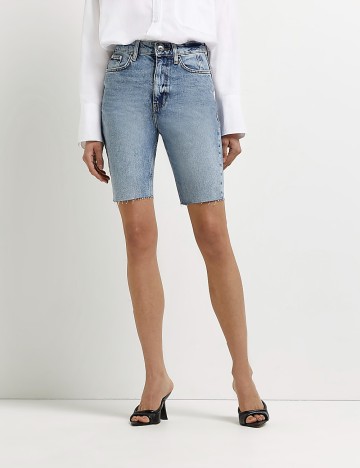 
						Pantaloni scurti River Island, albastru