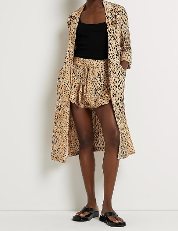 
						Pantaloni scurti River Island, animal print