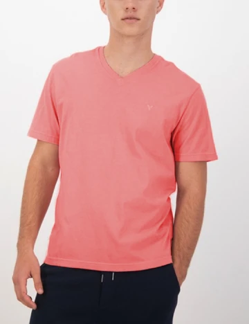 Tricou American Eagle, roz Roz