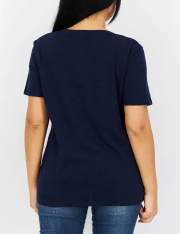 Tricou River Island, bleumarin