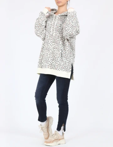 Hanorac Oversize American Eagle, animal print Animal print