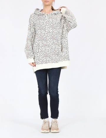Hanorac Oversize American Eagle, animal print